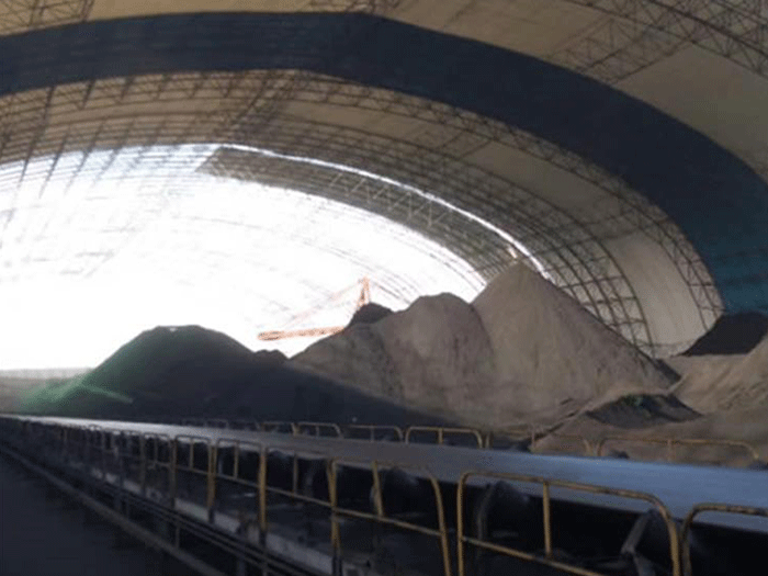 海门煤棚料仓网架